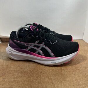 Asics Gel Kayano 30 Women Size 10.5 Wide 1012B503 Black Running Shoes